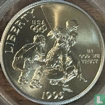 États-Unis ½ dollar 1995 "1996 Summer Olympics in Atlanta - Baseball"