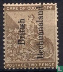 Cape of Good Hope, with overprint