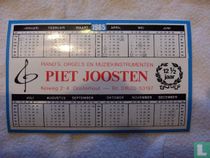 Piet Joosten kalender
