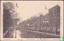 VERSIERING.  Heerengracht.  Amsterdam.