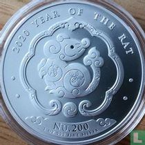 Bhutan 200 ngultrum 2020 "Year of the Rat"