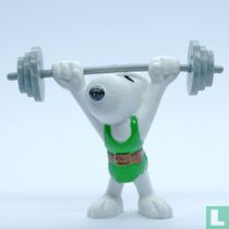 Haltérophiles Snoopy