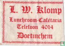 L.W. Klomp Lunchroom Cafétaria