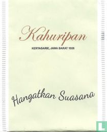 Kahuripan sachets de thé catalogue