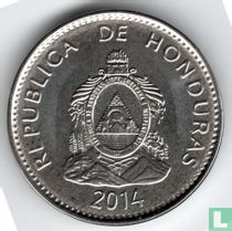 Honduras 20 centavos 2014