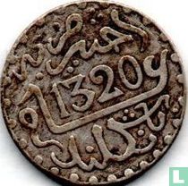 Morocco ½ dirham 1902 (AH1320 - London)