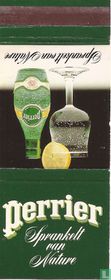 Perrier sprankelt van nature