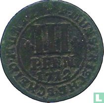 Münster 3 pfennig 1712