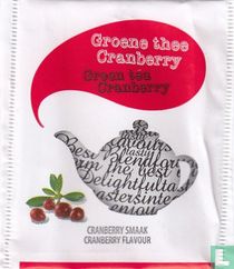Groene thee Cranberry 