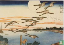 Full moon at Takanawa, 1832