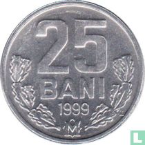 Moldavie 25 bani 1999