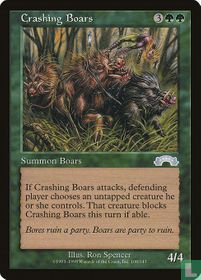 Crashing Boars