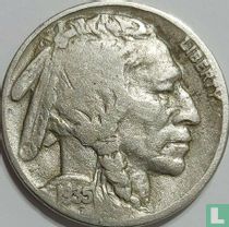 United States 5 cents 1935 (without letter - type 2)