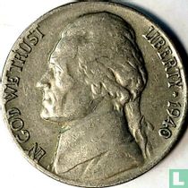 États-Unis 5 cents 1940 (S)
