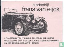 Autobedrijf  Frans Van Eijck