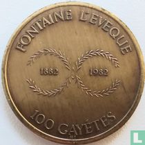 België 100 Gayétes 1982 Fontaine L'évêque (type 1)