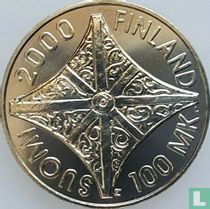 Finnland 100 Markkaa 2000 "New Millennium"
