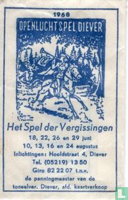 Openluchtspel "Diever" Het Spel der Vergissingen