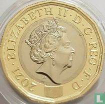 Verenigd Koninkrijk 1 pound 2021