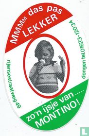 Mmmm das pas lekker zo'n ijsje van.....