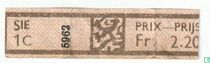 Sie 1C 5962 - Prix-Prijs Fr. 2.20