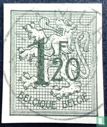 Cijfer op heraldische leeuw