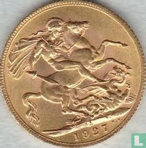 Afrique du Sud 1 sovereign 1927