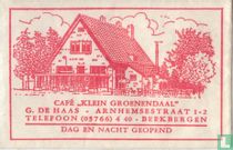 Café "Klein Groenendaal"