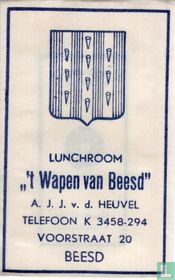 Lunchroom " 't Wapen van Beesd"