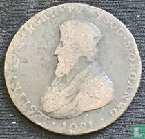 Glamorgan Jestyn halfpenny token