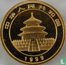 China 5 Yuan 1999 "Panda"