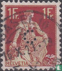 Zittende Helvetia