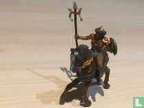 Mongol warrior on horseback 