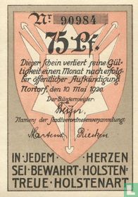 Nortorf, Stadt - 75 Pfennig 1920
