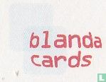 Blanda cards (logo) postcards catalogue