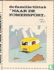 De familie Tiktak "naar de zomersport"