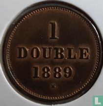Guernsey 1 Double 1889