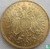 Austria 20 corona 1897