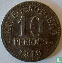 Brunswick 10 pfennig 1918 (iron)