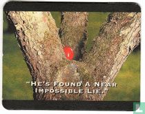 "He's found a near impossible lie."