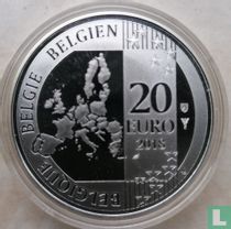 Belgien 20 Euro 2018 (PP) "50 Jahre Start des ersten erfolgreichen europäischen Satelliten ESRO - 2B"