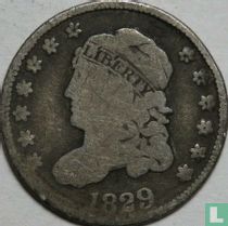 Vereinigte Staaten ½ Dime 1829