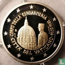 Vatican 2 euro 2016 (PROOF) "Bicentenary of the Vatican Gendarmerie"