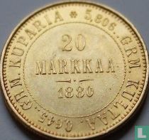 Finland 20 markkaa 1880