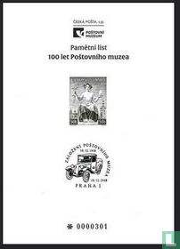 100 years postal museum (symbolic representation)