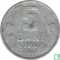 Moldavie 5 bani 2000