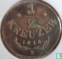 Oostenrijk ½ kreuzer 1816 (B)