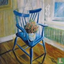 La chaise bleue