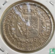 Pruisen 1/6 thaler 1846