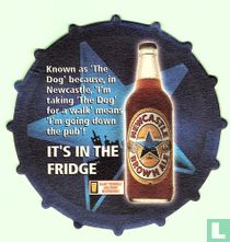 It's in the fridge